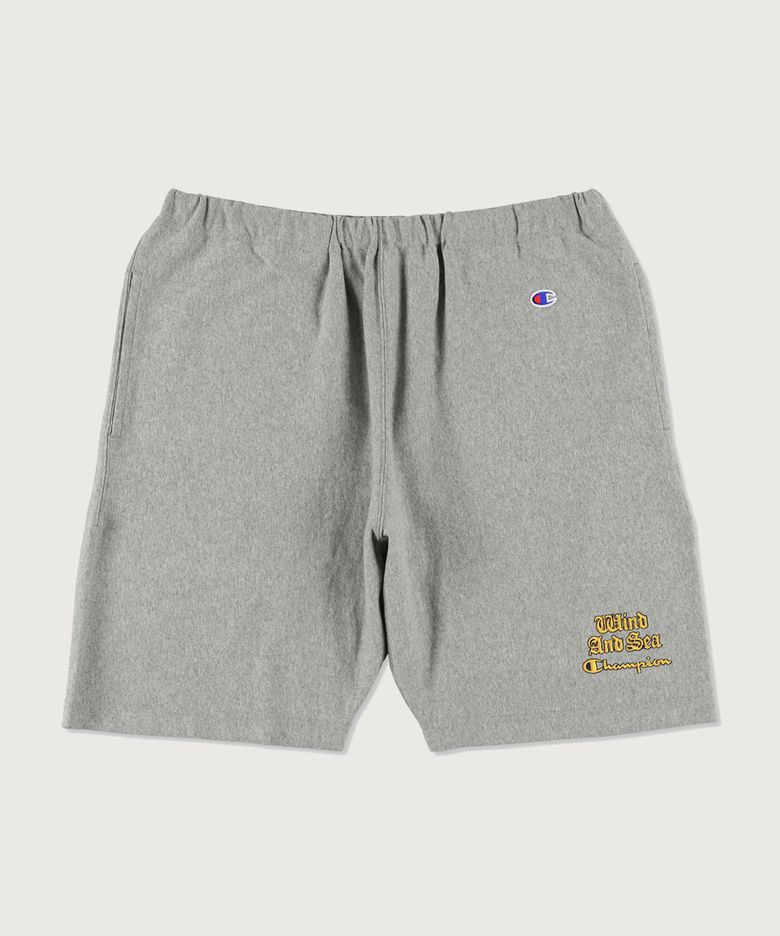 챔피온 X 윈드앤씨 리버스위브 숏팬츠 Oxford Grey