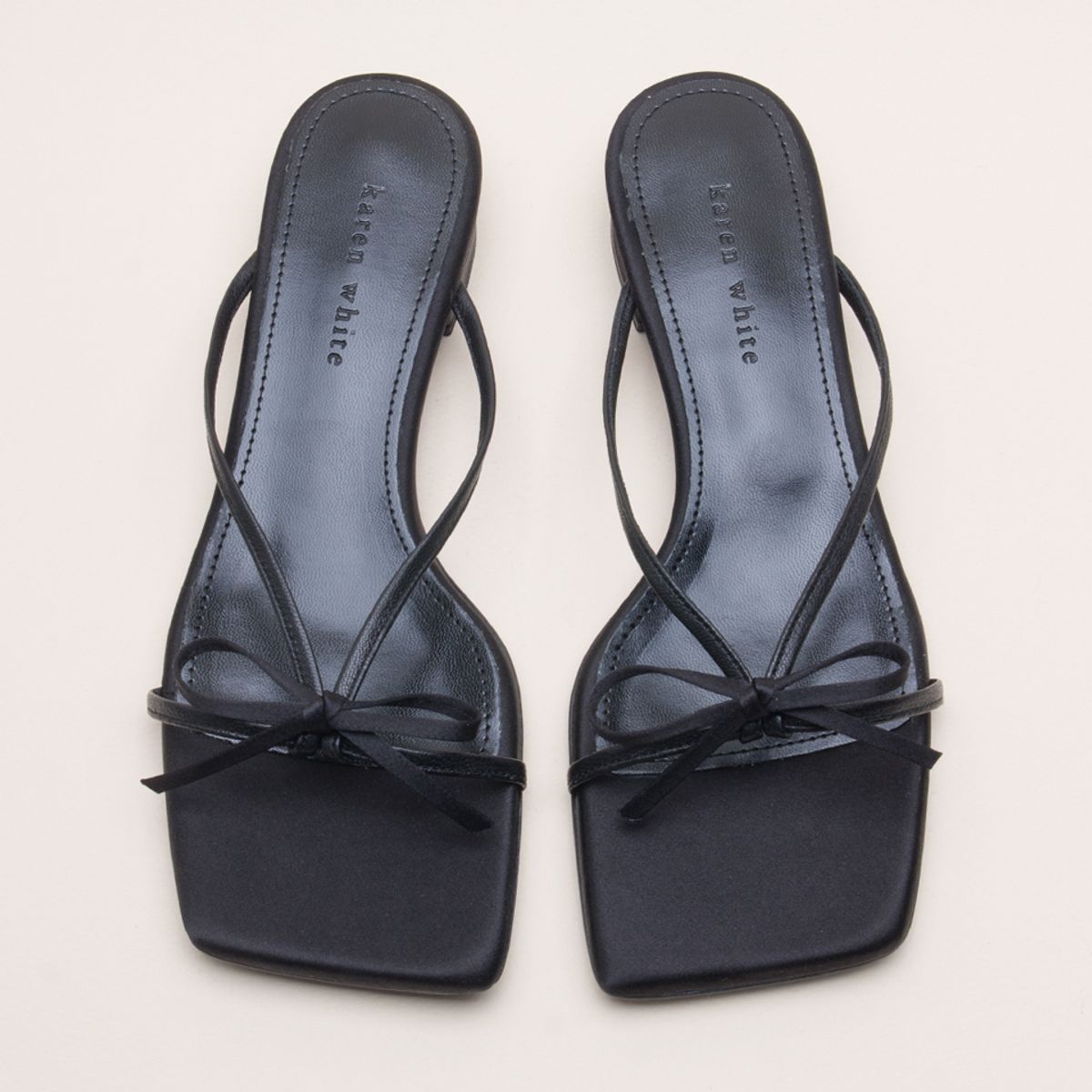 카렌화이트(KAREN WHITE) Fino kw2881 2cm 뮬 샌들