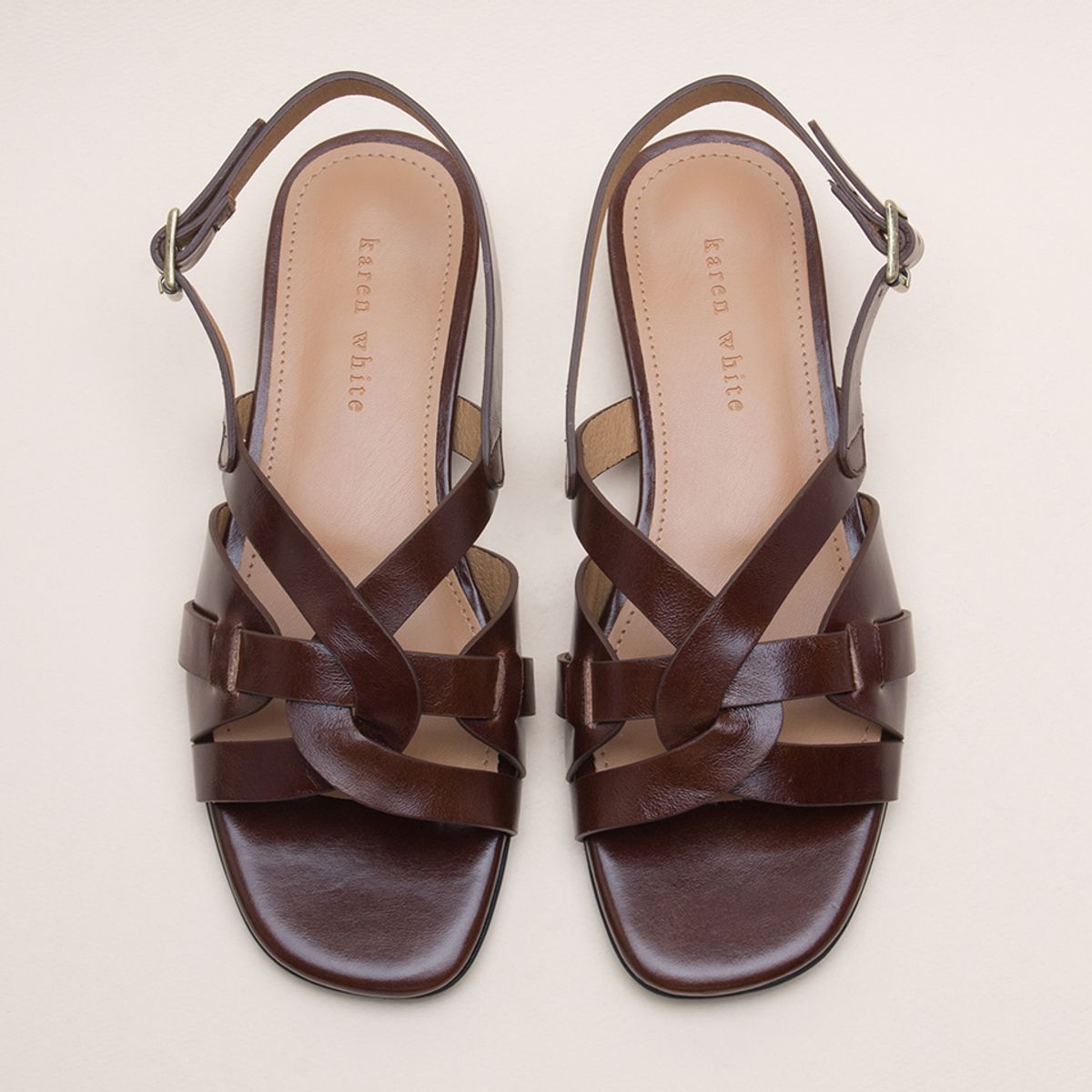 카렌화이트(KAREN WHITE) Weave sandals kw2882 1.5cm 샌들