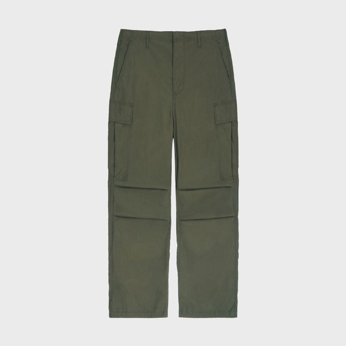 리가즈(REGARDS) Wide Cargo Pants - Khaki