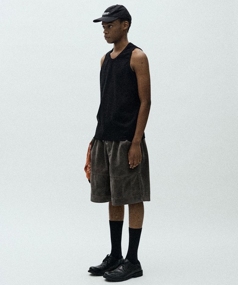 Western Pocket Shorts (Charcoal)