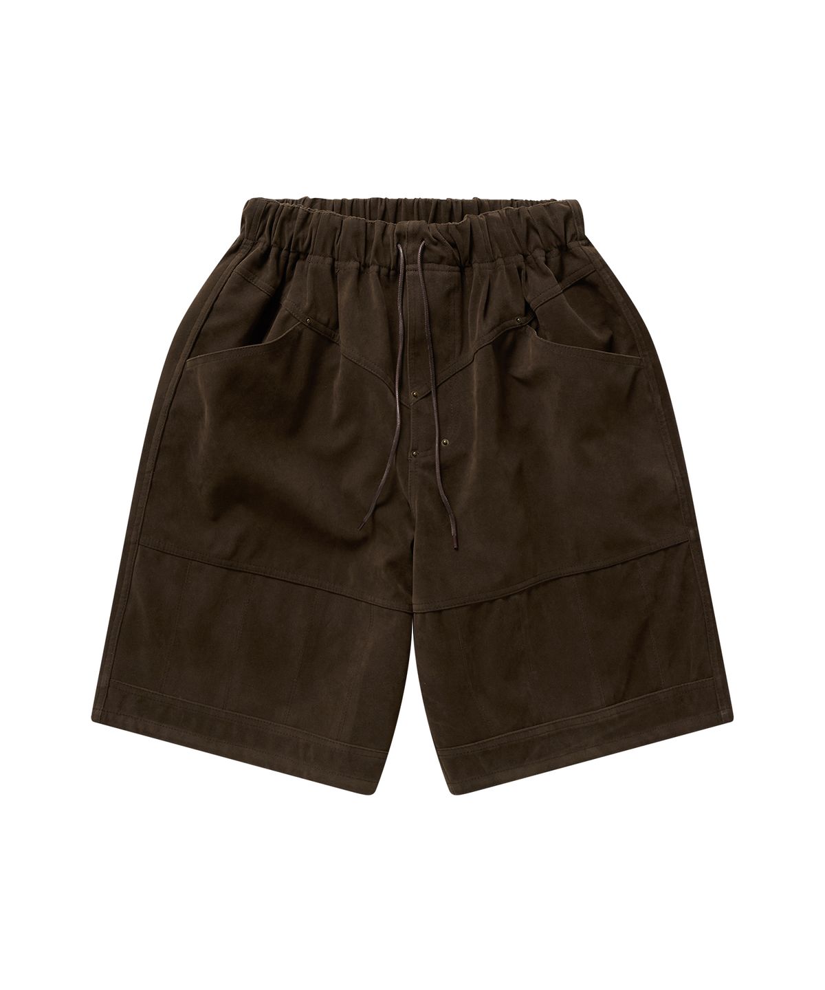 필프(PEALP) Western Pocket Shorts (Brown)