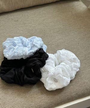 몽글 셔링 스크런치 - 3컬러