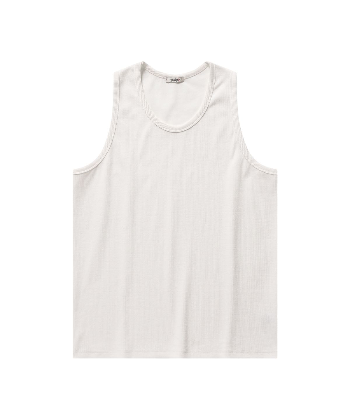필프(PEALP) Bio-Washed Ribbed Tank top (Off White)
