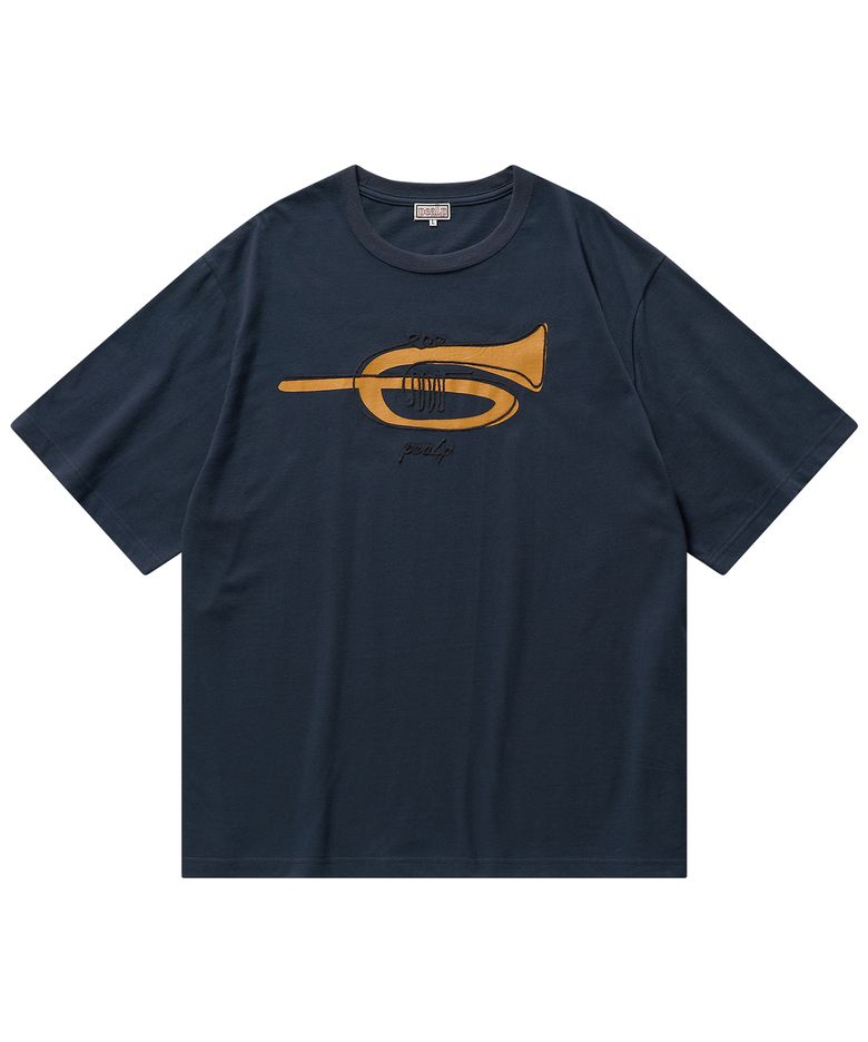Trumpet Over T-Shirt (Navy)