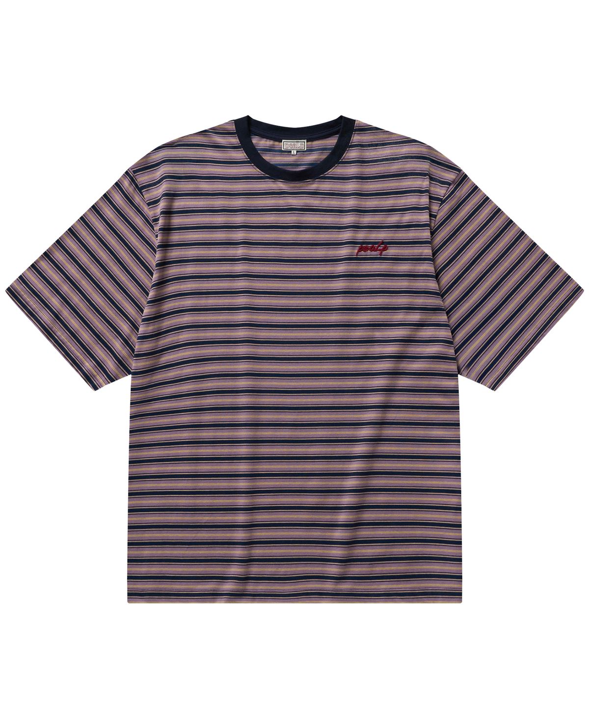 필프(PEALP) Three-Stripe Over T-Shirt (Purple)