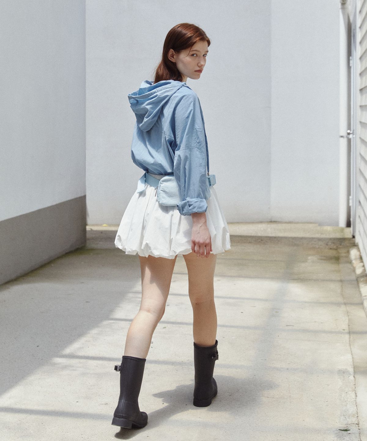 일로일(ILOIL) UTILITY ANORACK_LIGHT BLUE