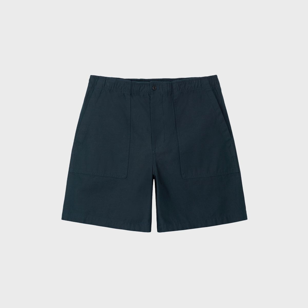 리가즈(REGARDS) Cotton Fatigue Shorts - Navy