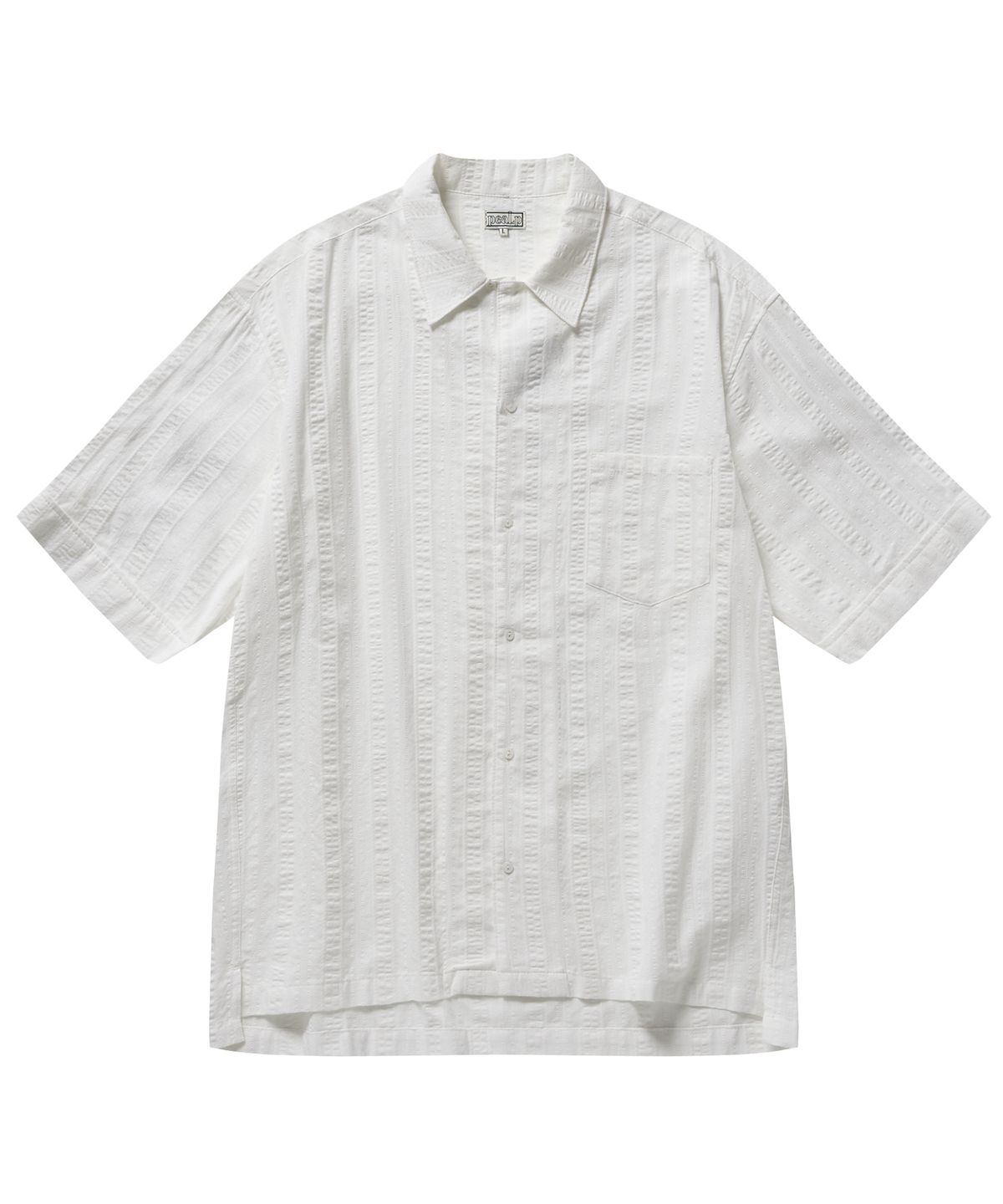 필프(PEALP) Classic Cabra Half Shirts (Off White)