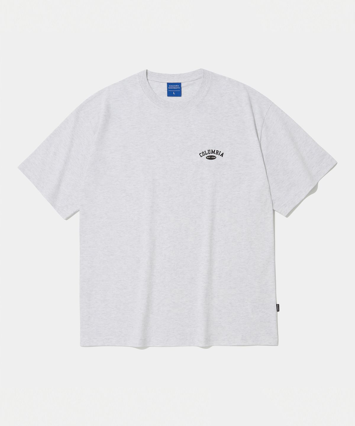 컬럼비아 유니버시티(COLUMBIA UNIVERSITY) CU ARCH LOGO S/S T-SHIRTS LIGHT MELANGE