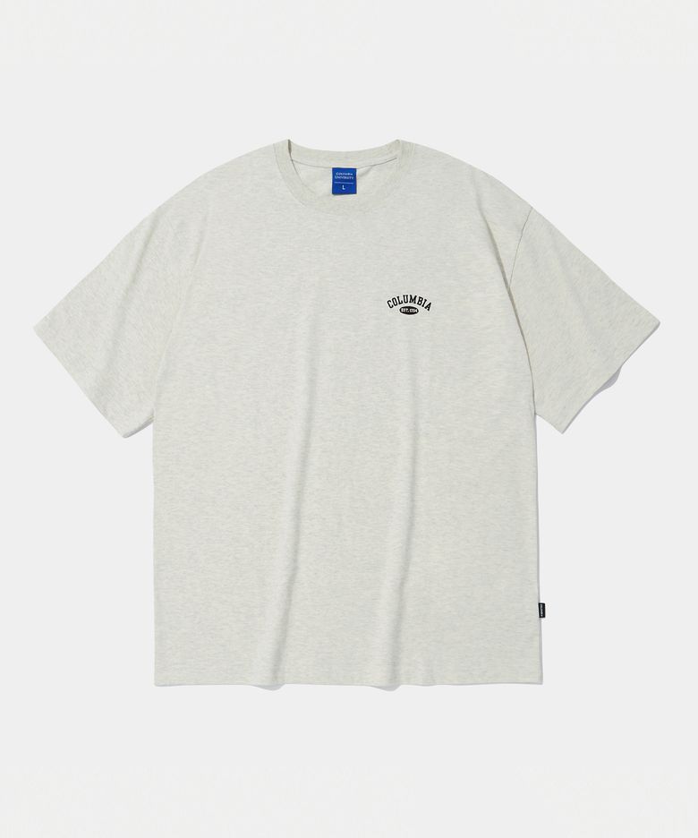 CU ARCH LOGO S/S T-SHIRTS OATMEAL