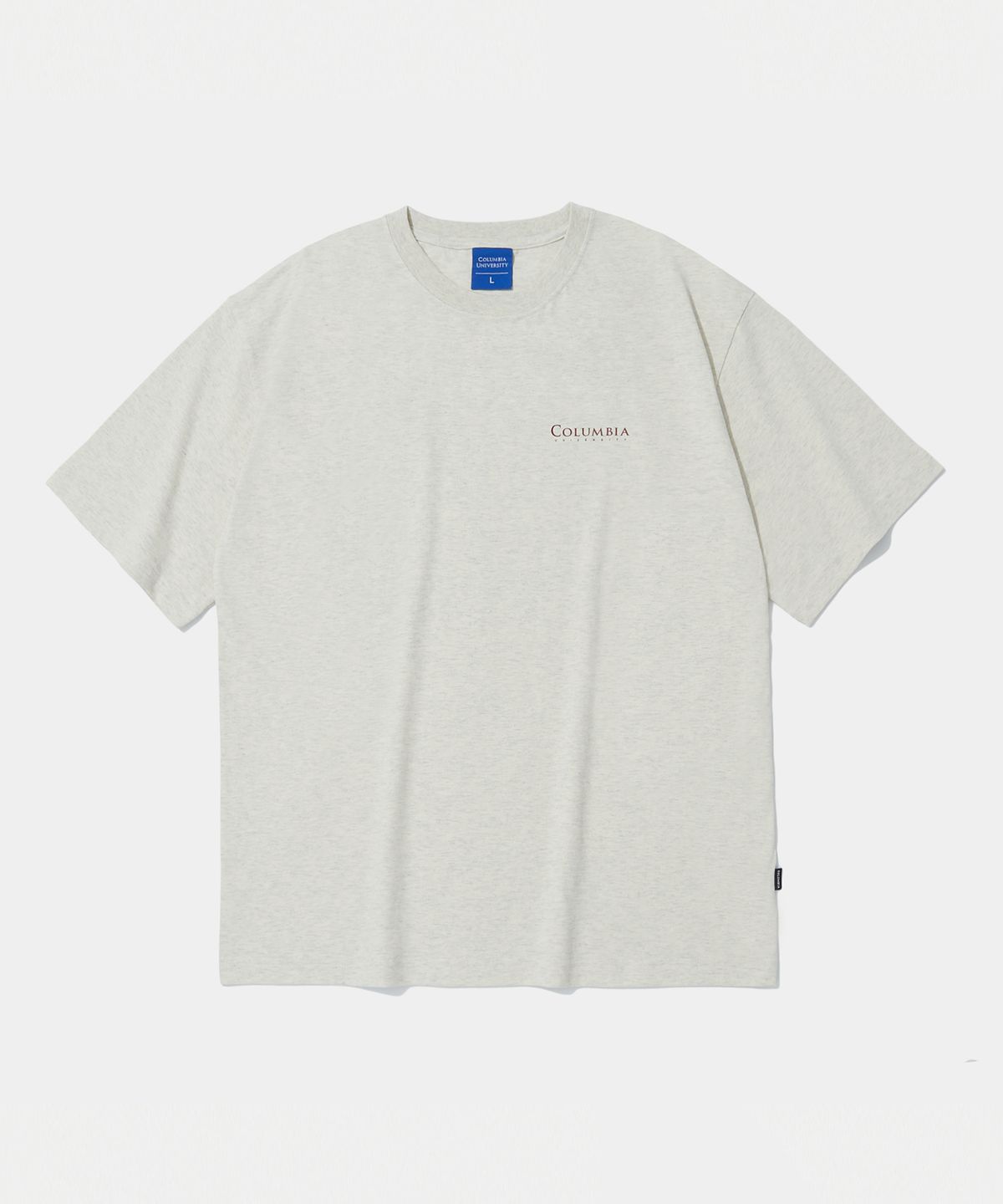 컬럼비아 유니버시티(COLUMBIA UNIVERSITY) CU SIG LOGO S/S T-SHIRTS OATMEAL