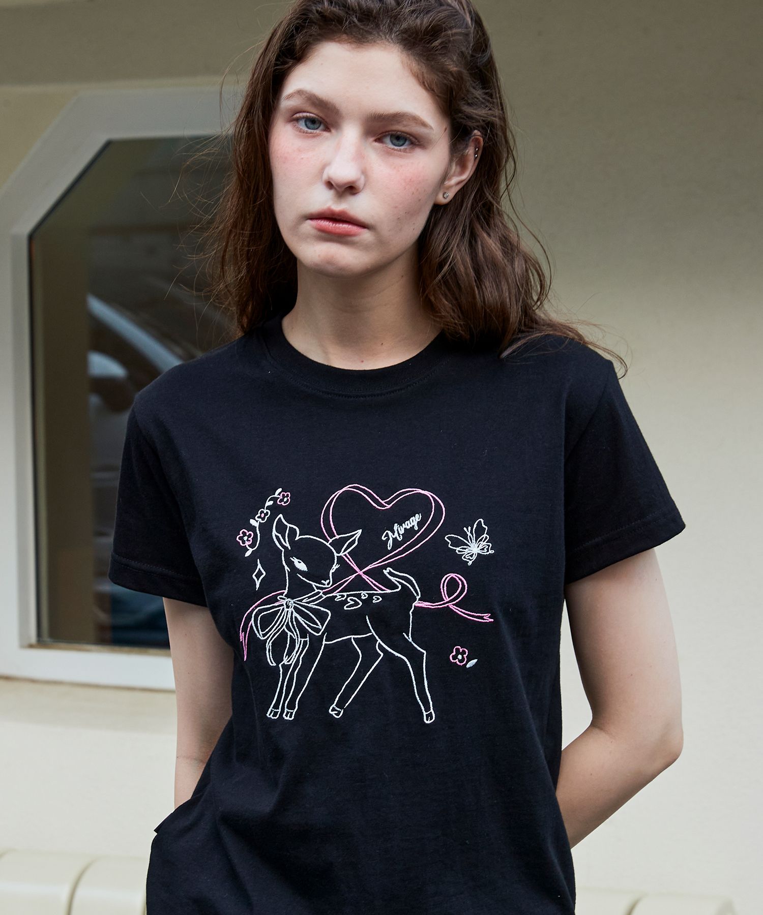 【CPGN STUDIO】24SS★ Dear All Pigment Short Sleeve Tee MUSINSA | CPGN STUDIO Sirnitha Pigment Short Sleeve T-Shirt