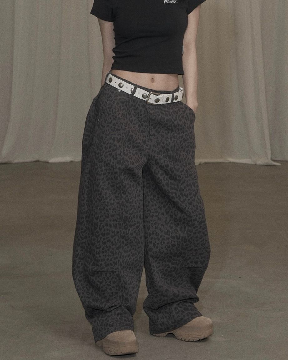 KHAKIPOINT】コットン バルーン パンツ