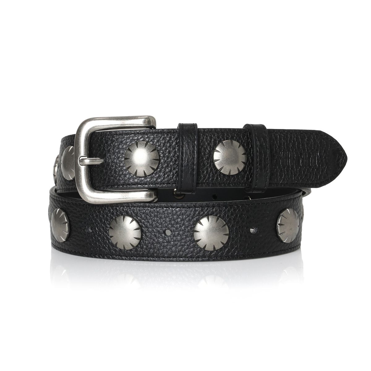 카키포인트(KHAKIPOINT) Big Stud Belt (black)