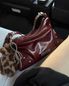 Stud Shoulder Bag (red)
