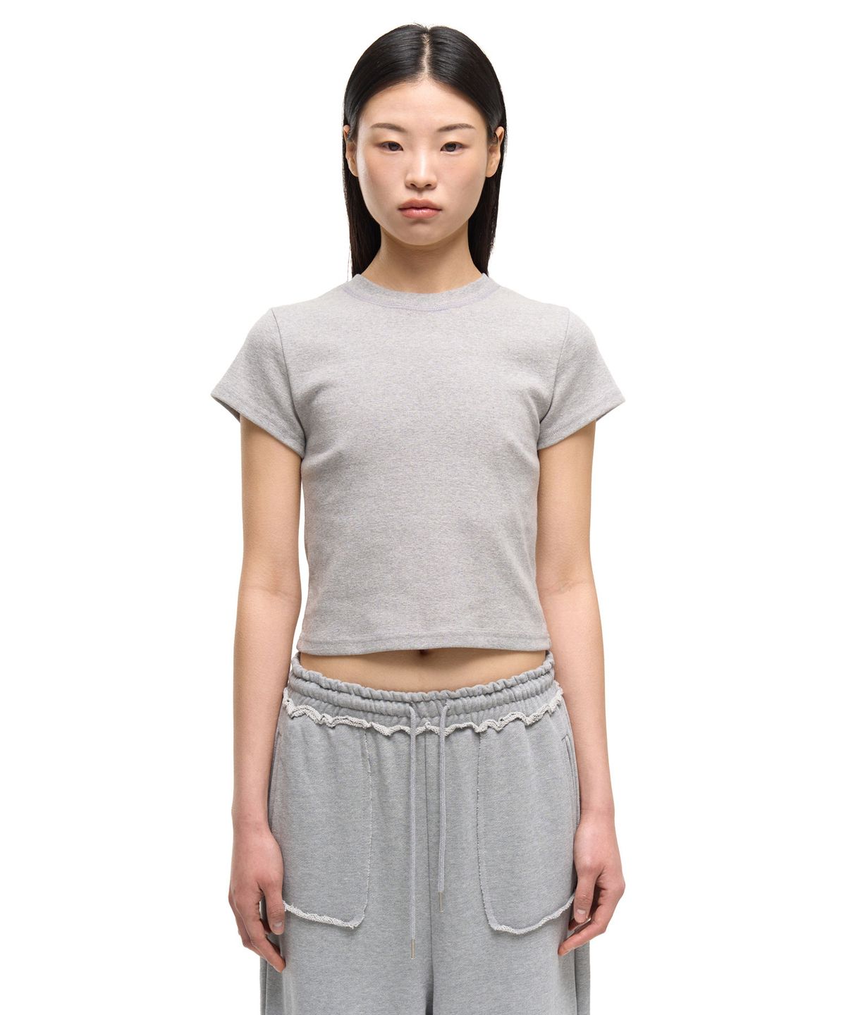 걸스걸스(GIRLSGIRLS) COMFORT T-SHIRT - GREY