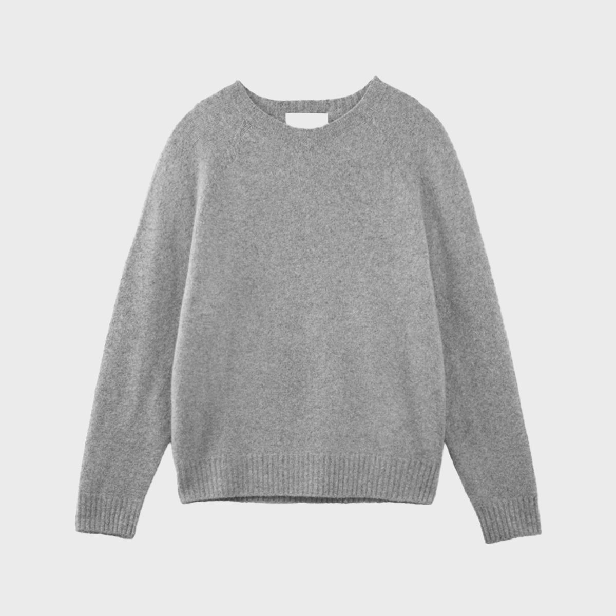 리가즈(REGARDS) Yak Mohair Essential Knit - Melange Gray