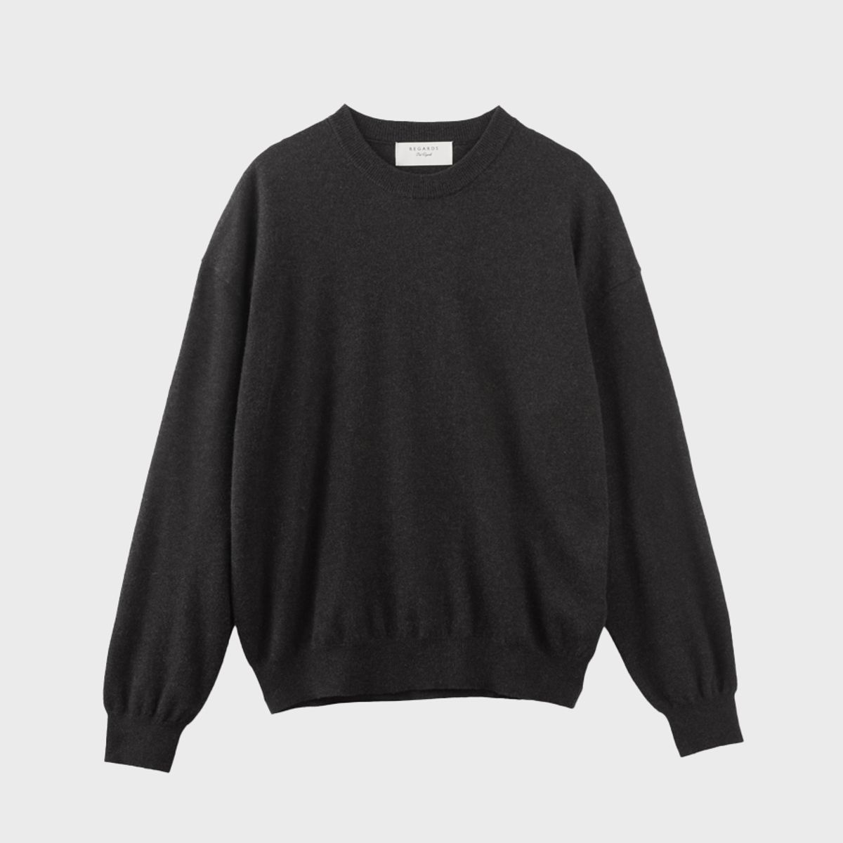 리가즈(REGARDS) Merino Wool Essential Knit - Black
