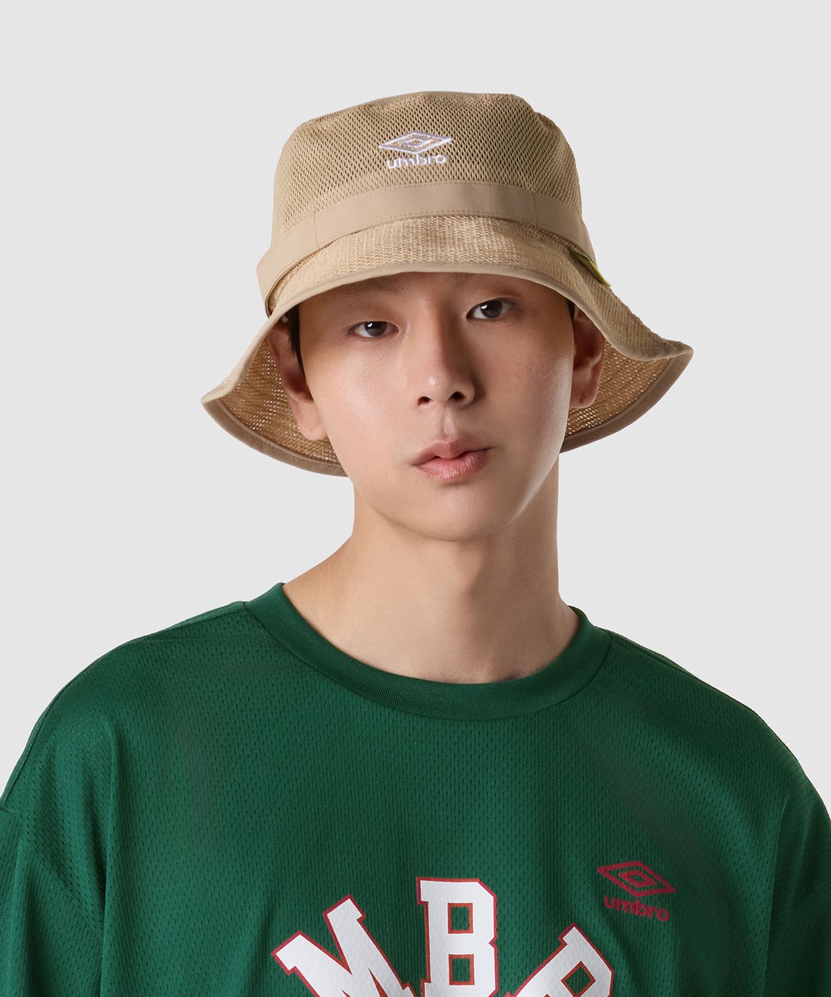 엄브로(UMBRO) 메쉬햇 베이지(UQ323CHT72)