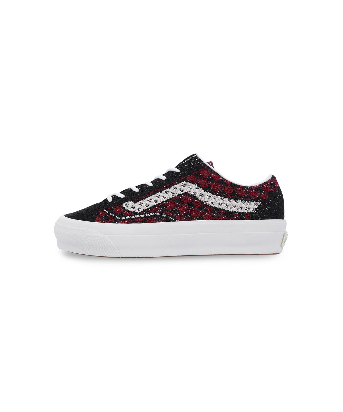 반스(VANS) 프리미엄 올드스쿨 36 EK - 지오 체크 보르도 / VN000EFKBRD1