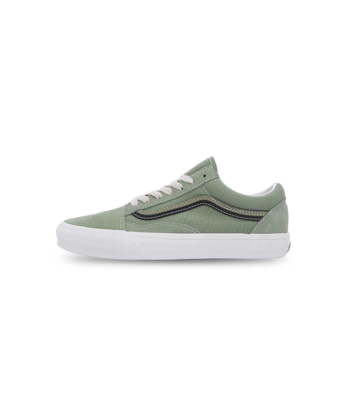 반스(VANS) 올드스쿨 DS - 스웨이드 뉴트럴 올리브:캔버스 그린 / VN000EG8GIS1
