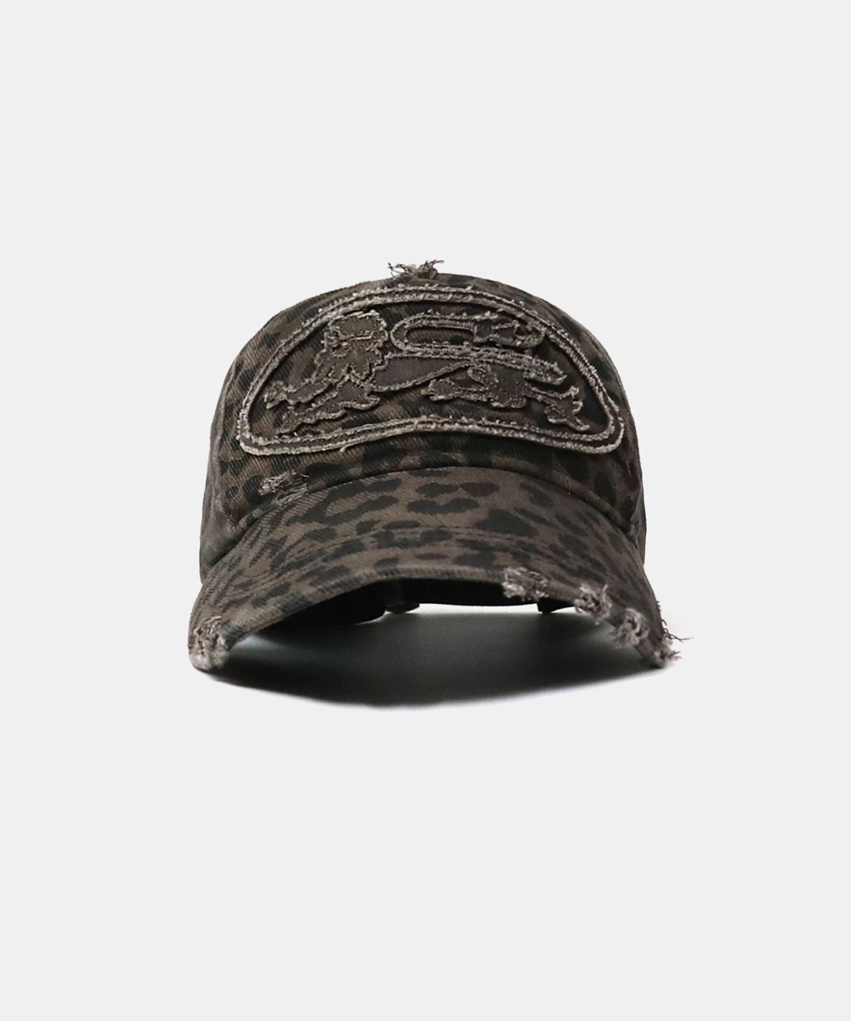 MUSINSA | BADBLOOD Mystic Big Patch Ball Cap - Dark Brown