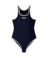 RACER BACK SWIMSUIT-NAVY