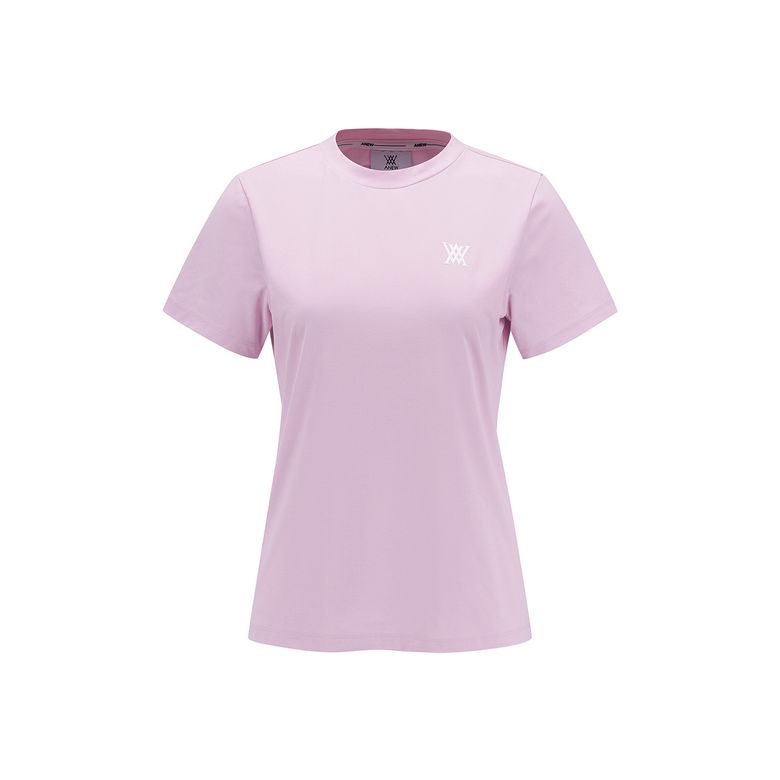 WOMEN SM ESSENTIAL ROUND SHORT T-SHIRT_PI