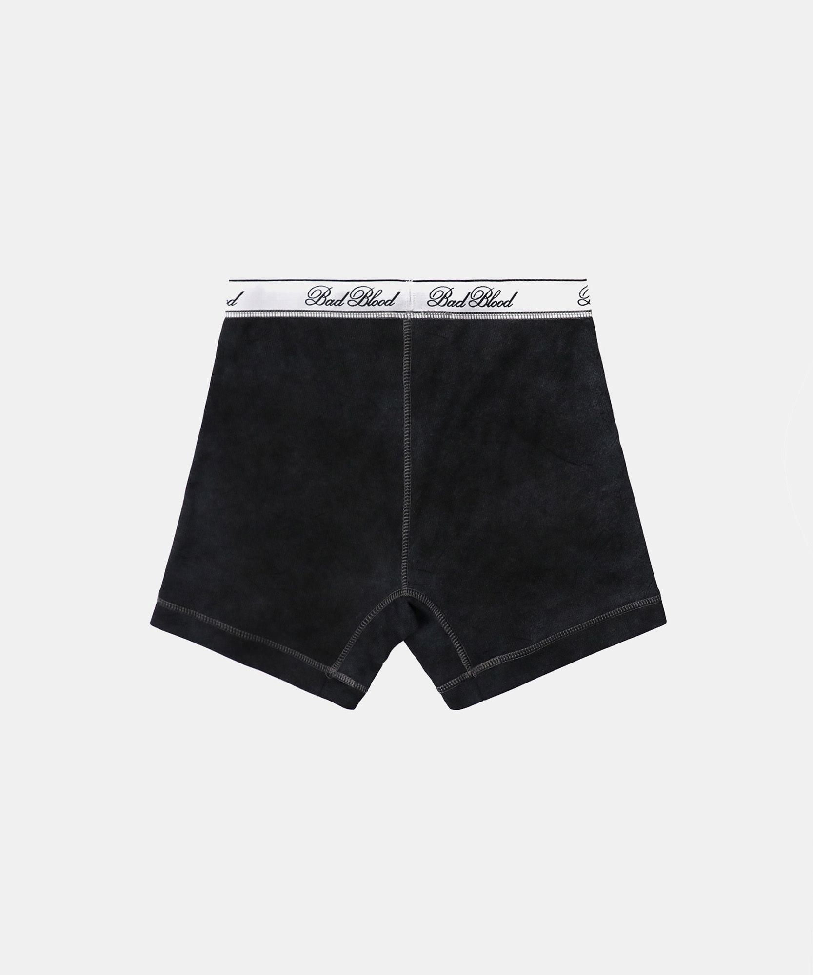 BADBLOOD ♥ Classic Logo Boxer Briefs /追跡付 MUSINSA公式 | BADBLOOD Classic Logo Boxer Briefs - Dusty Black