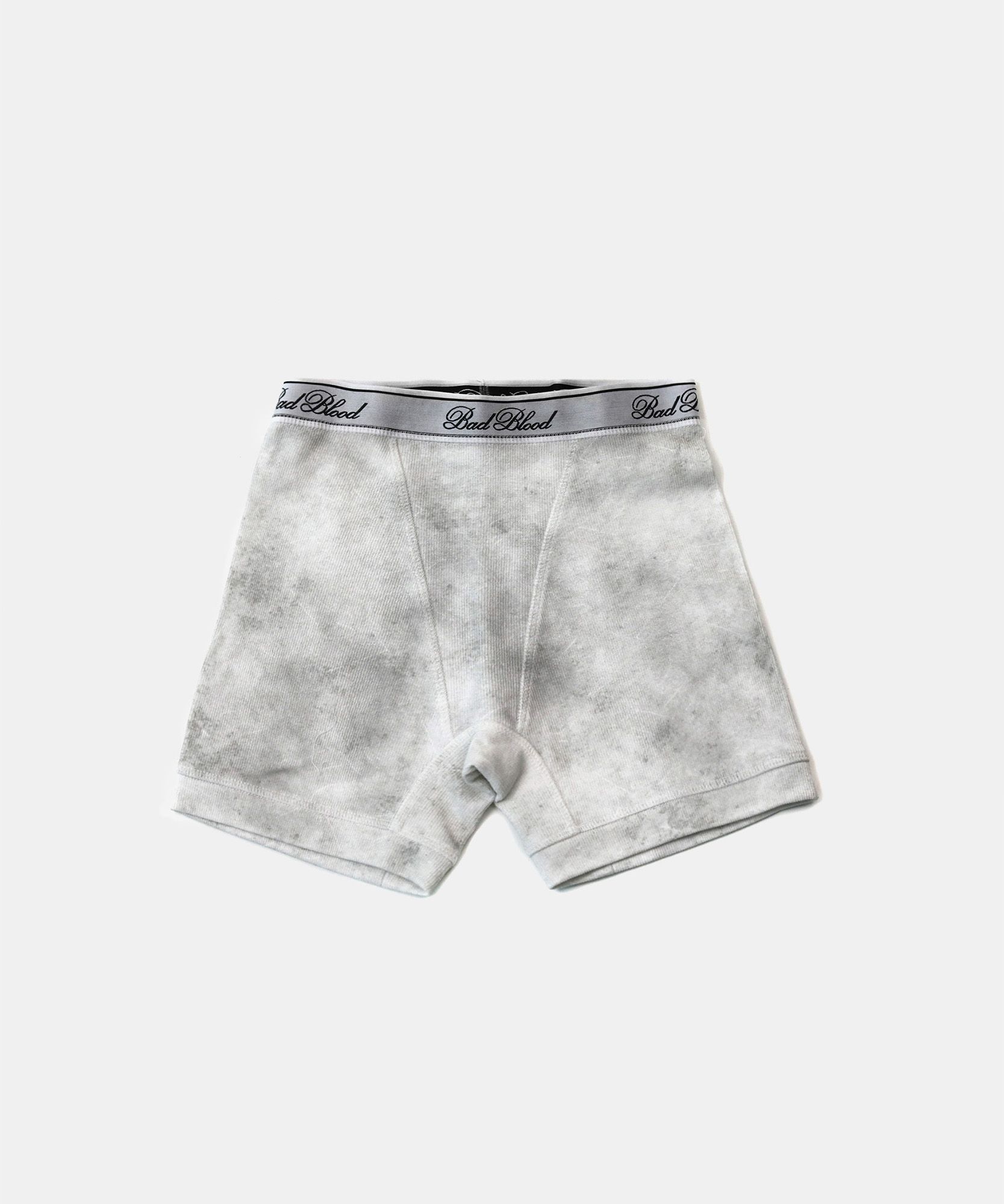 ◆BADBLOOD◆ Classic Logo Pointel Micro Boxer Shorts White MUSINSA | BADBLOOD Classic Logo Boxer Briefs - Dusty White