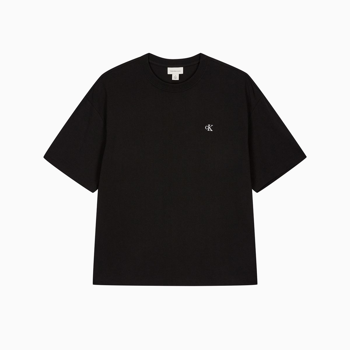 캘빈클라인 진(CALVIN KLEIN JEANS) 릴렉스핏 아카이브 로고 반팔 티셔츠 40HM229 UB1