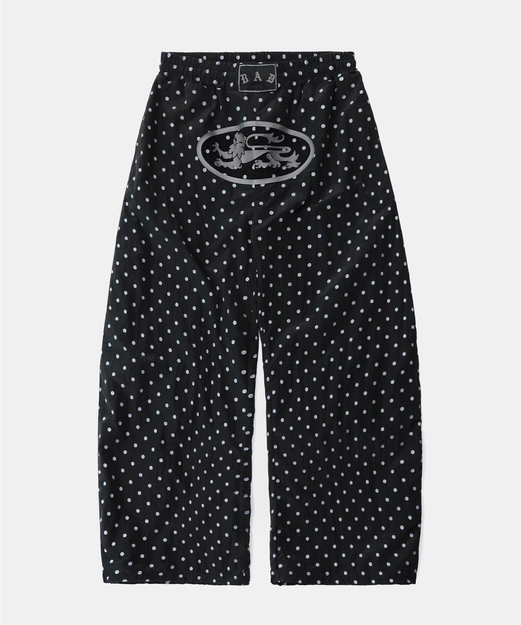 【BADBLOOD】Mystic Nylon Reflective Jogger - Gray Dot MUSINSA | BADBLOOD Mystic Nylon Reflective Jogger - Black Dot