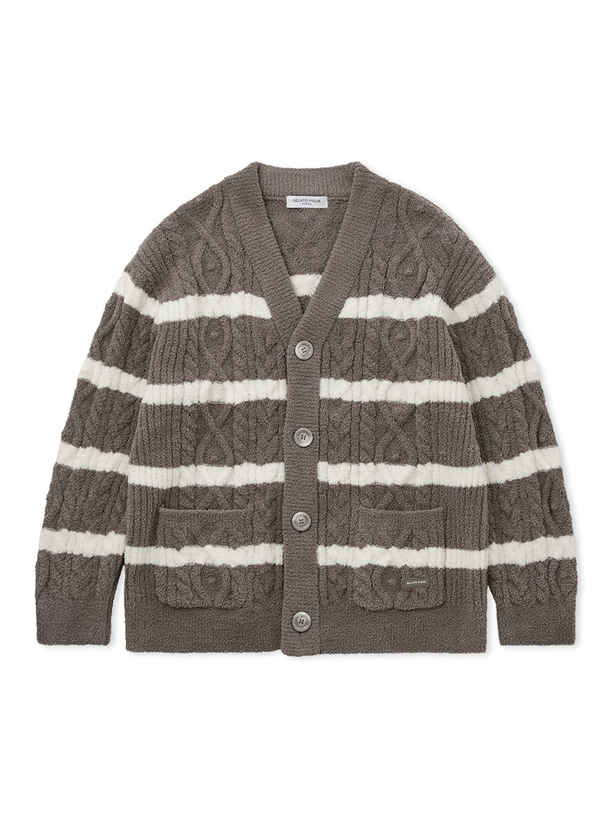 젤라또 피케(GELATO PIQUE) [HOMME] BABY MOCO 알란 보더 가디건 PMNT245055