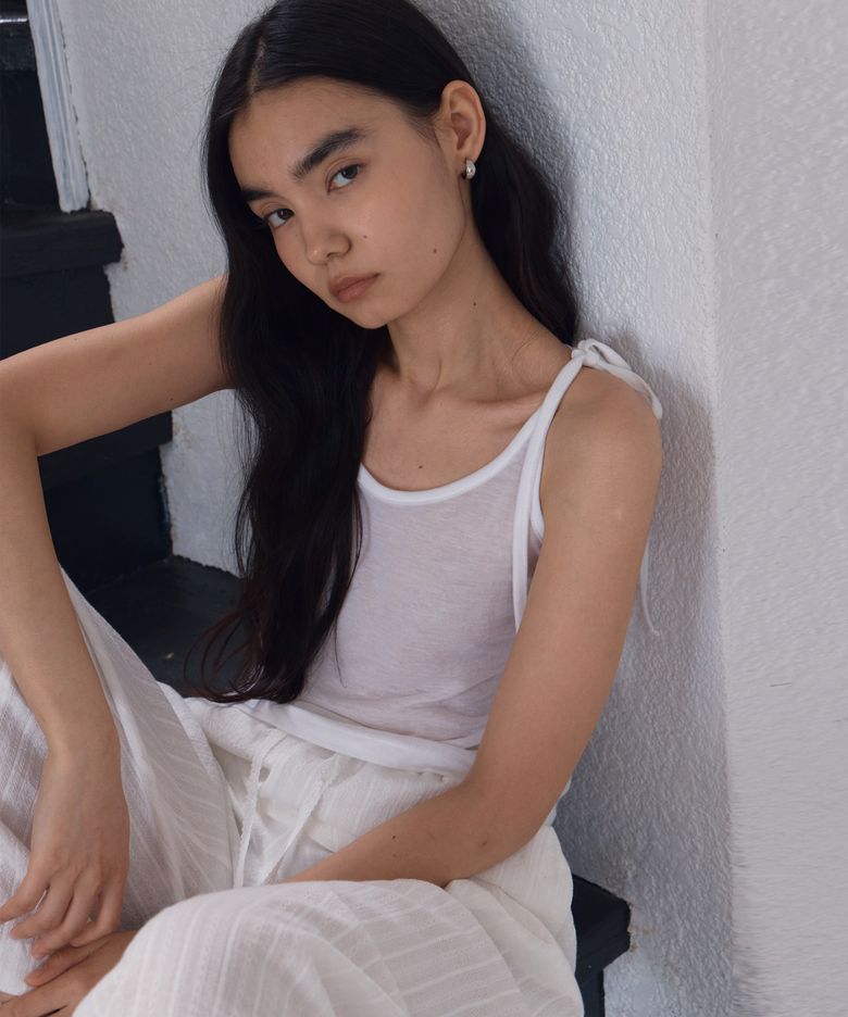 Two-way Halter Sleeveless (White)