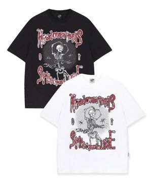 Head over Heels 쿨코튼 오버핏 반팔 티셔츠