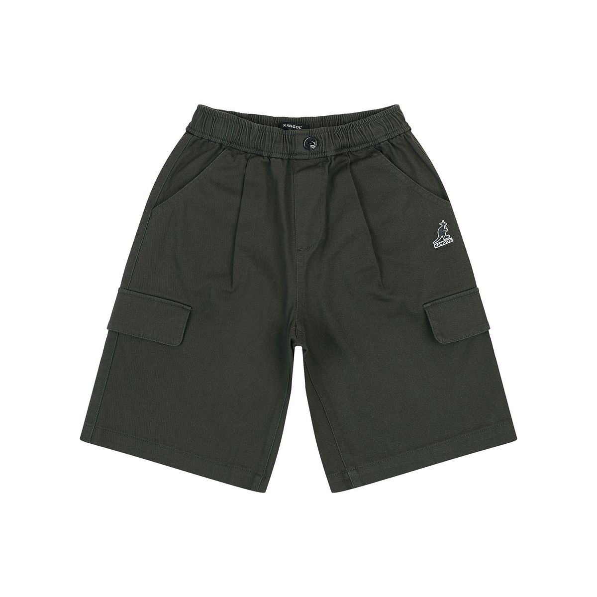 캉골키즈(KANGOL KIDS) 포켓 포인트 버뮤다 쇼츠 RC 0204 차콜