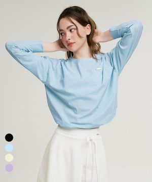 에어파스텔 스트링 루즈핏 여성 롱슬리브 래쉬가드 (4컬러)