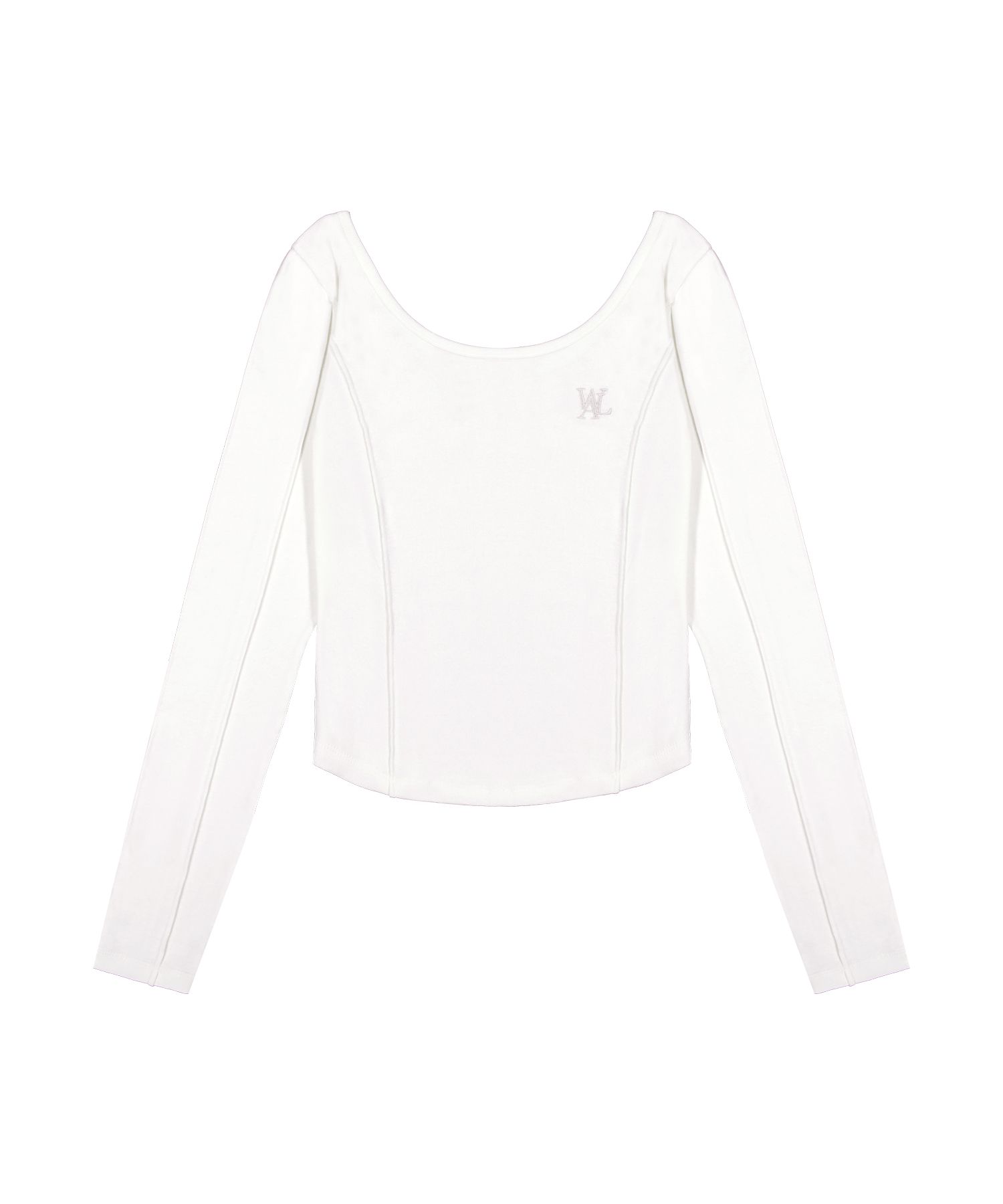 [WOOALONG]★25SS★韓国人気★OG Round Hem Long T-shirt MUSINSA公式 | WOOALONG OG Round Hem Long T-shirt - WHITE