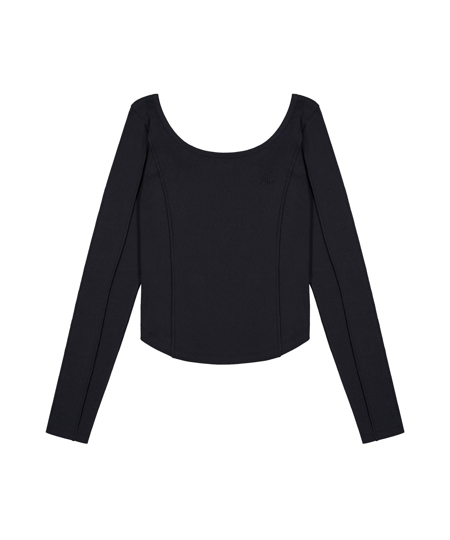 [WOOALONG]★25SS★韓国人気★OG Round Hem Long T-shirt MUSINSA | WOOALONG OG Round Hem Long T-shirt - BLACK