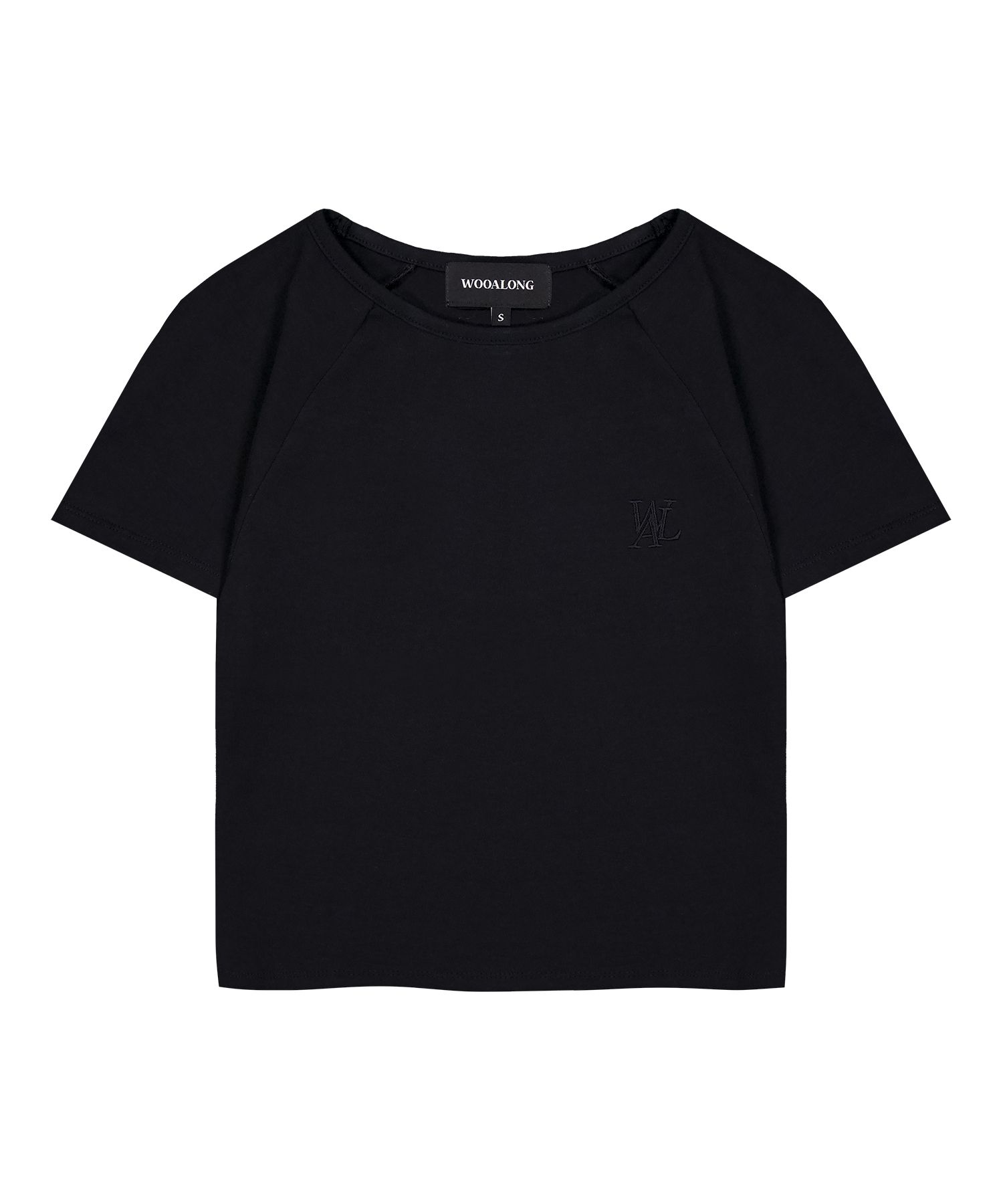 [WOOALONG]★25SS★韓国人気★OG Raglan Crop T-shirt WOOALONG]☆25SS☆韓国人気☆OG Raglan Crop T-shirt (WOOALONG