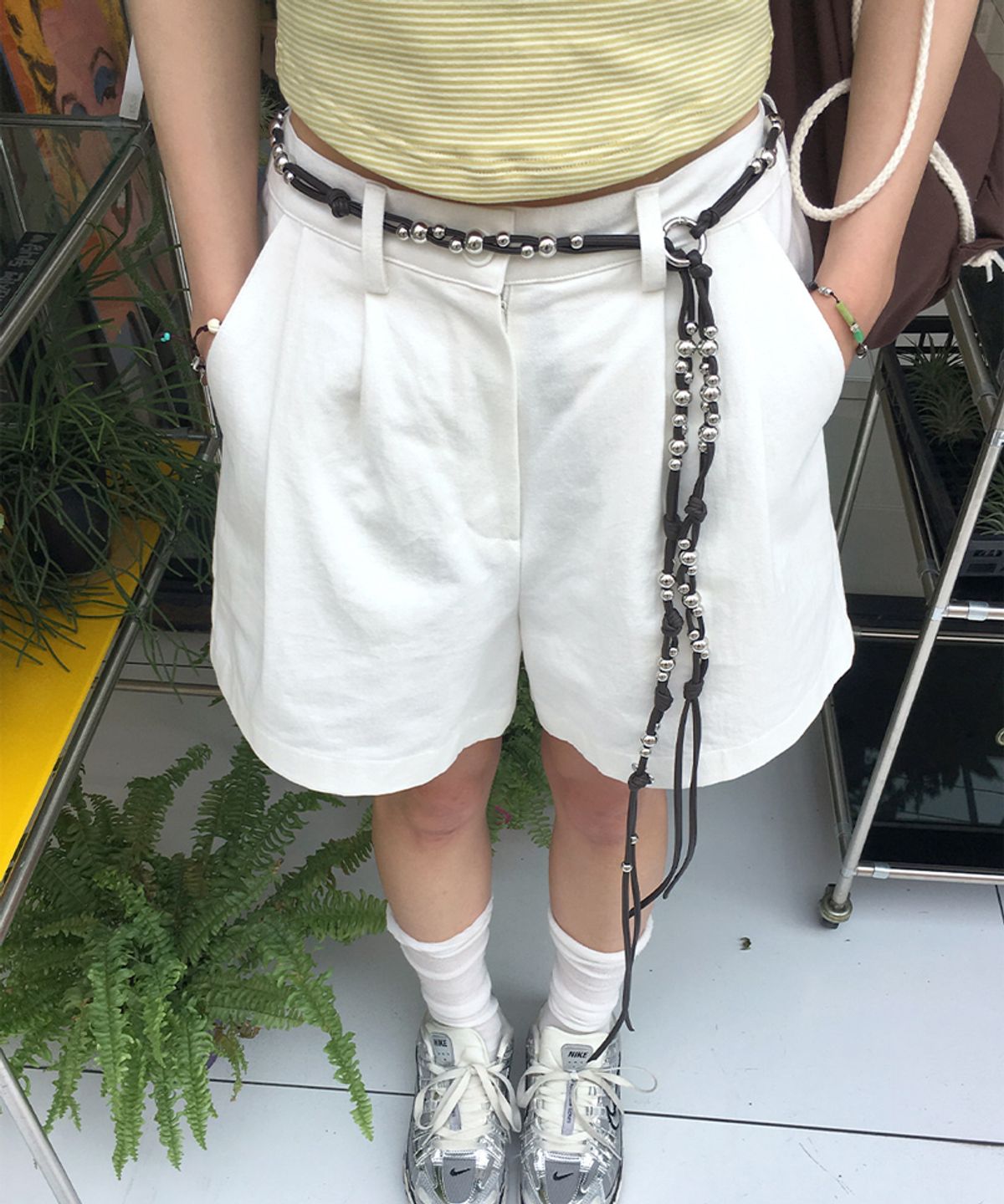 홀리데이비지터(HOLIDAYVISITOR) 어반 와이드 쇼츠