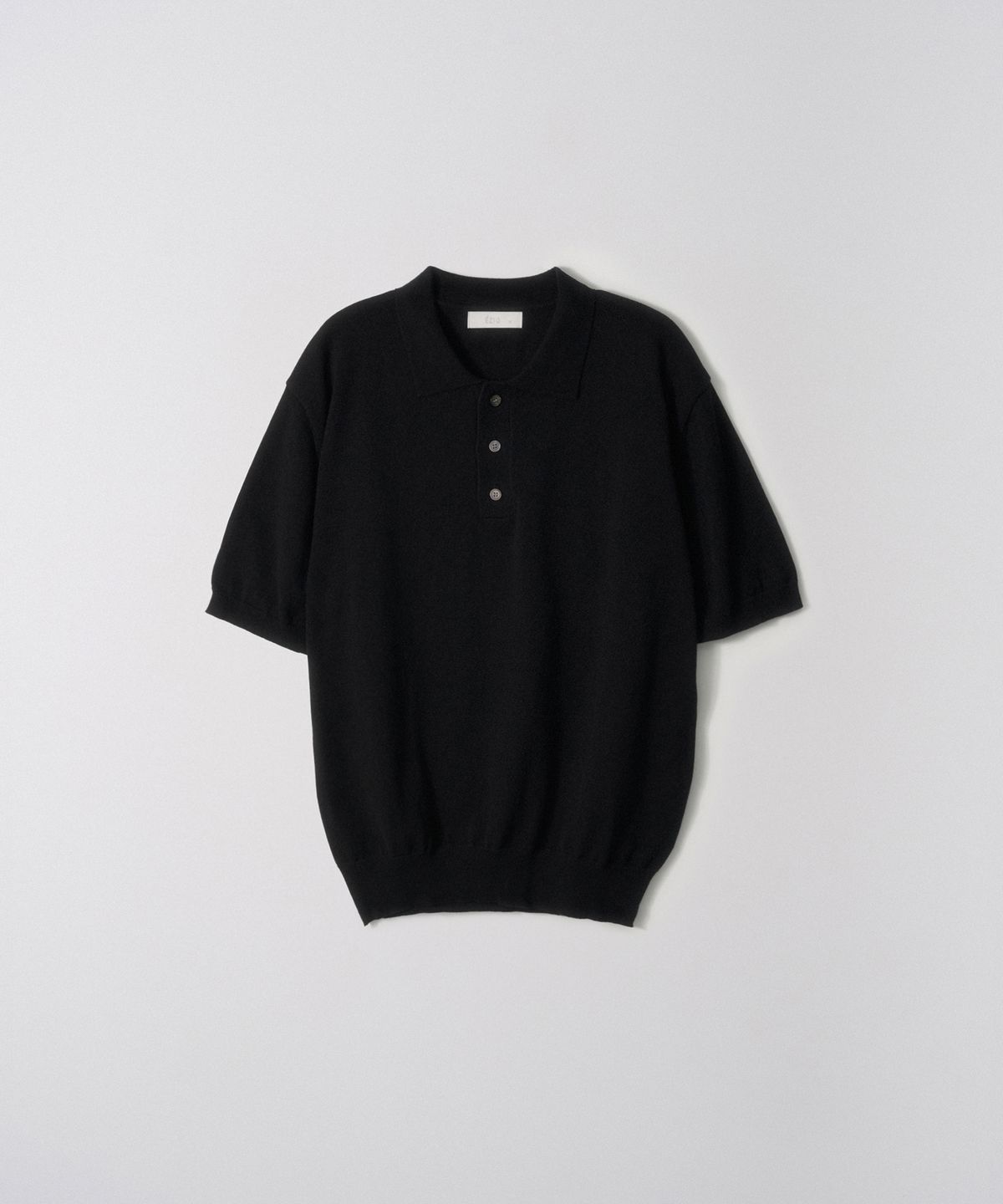 이지오(EZIO) Macan collar knitwear_Black