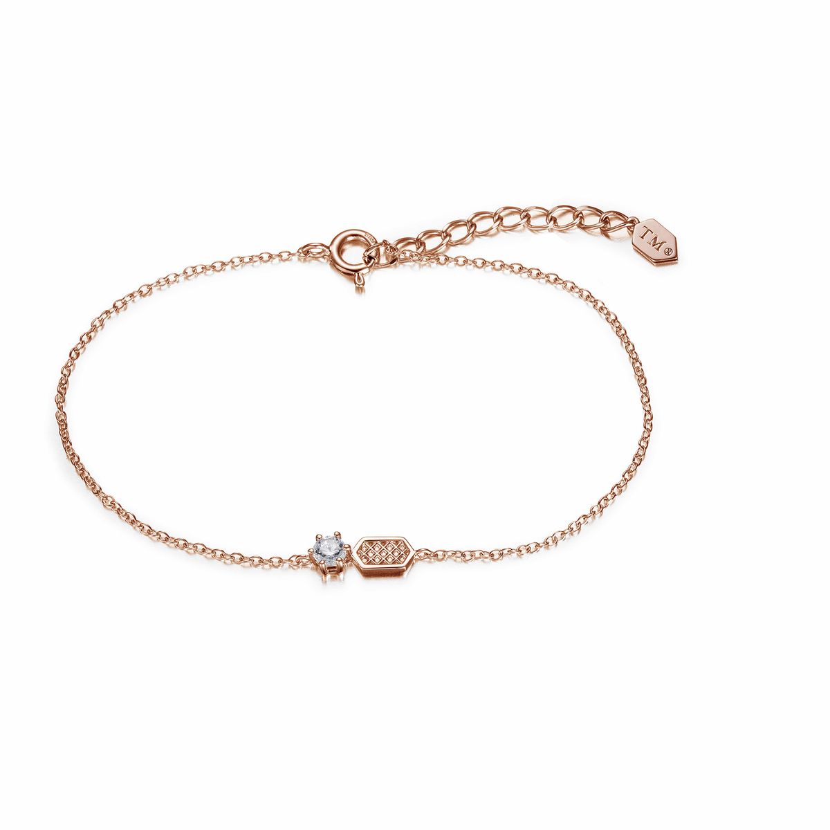 트렌카디즘(TRENCADISM) 데이비드 팔찌 14K 골드 브레이슬릿 DAVID_Bracelet_DVB11P1