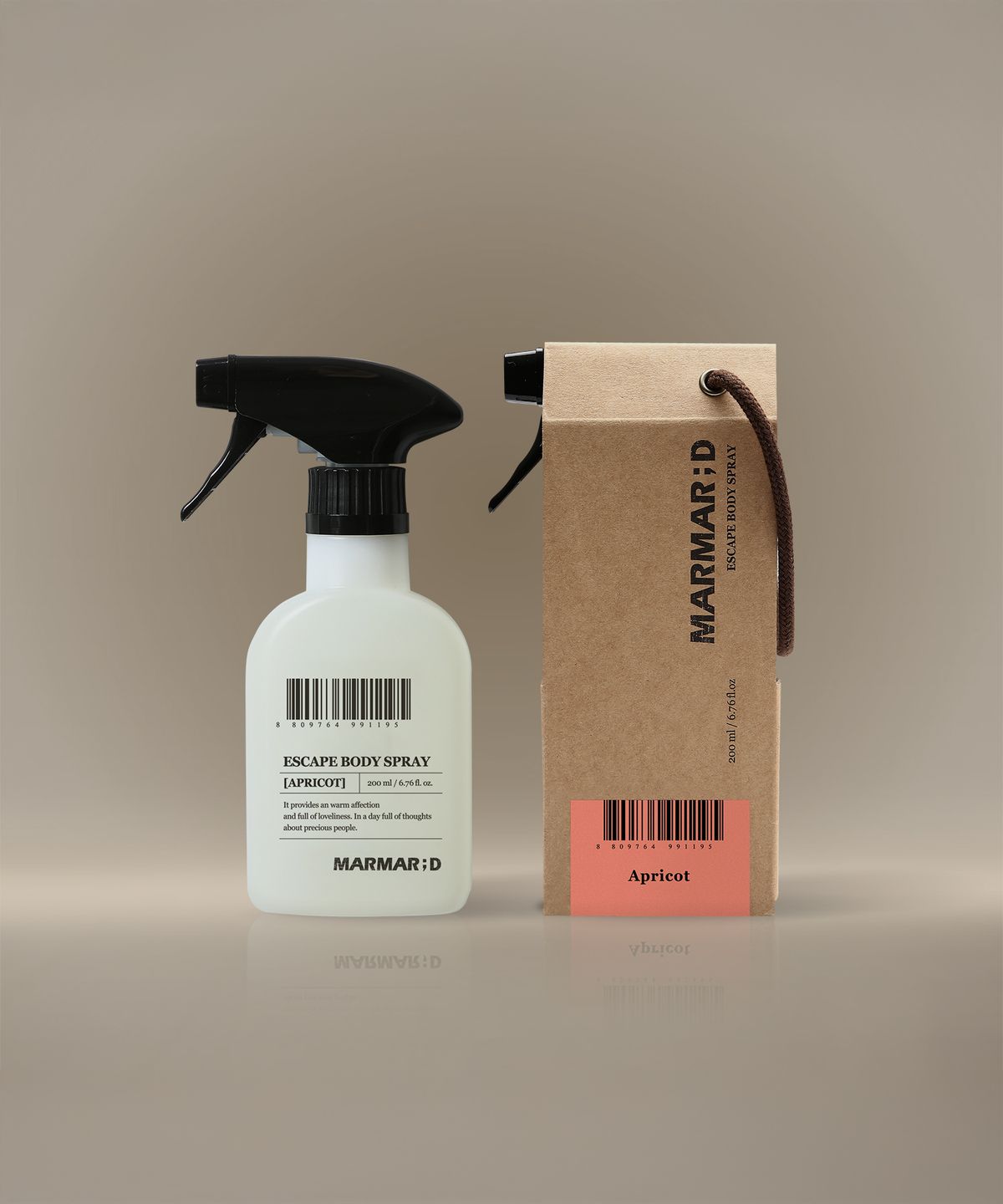 마르마르디(MARMARD) 이스케이프 바디스프레이 어프리콧 200ml