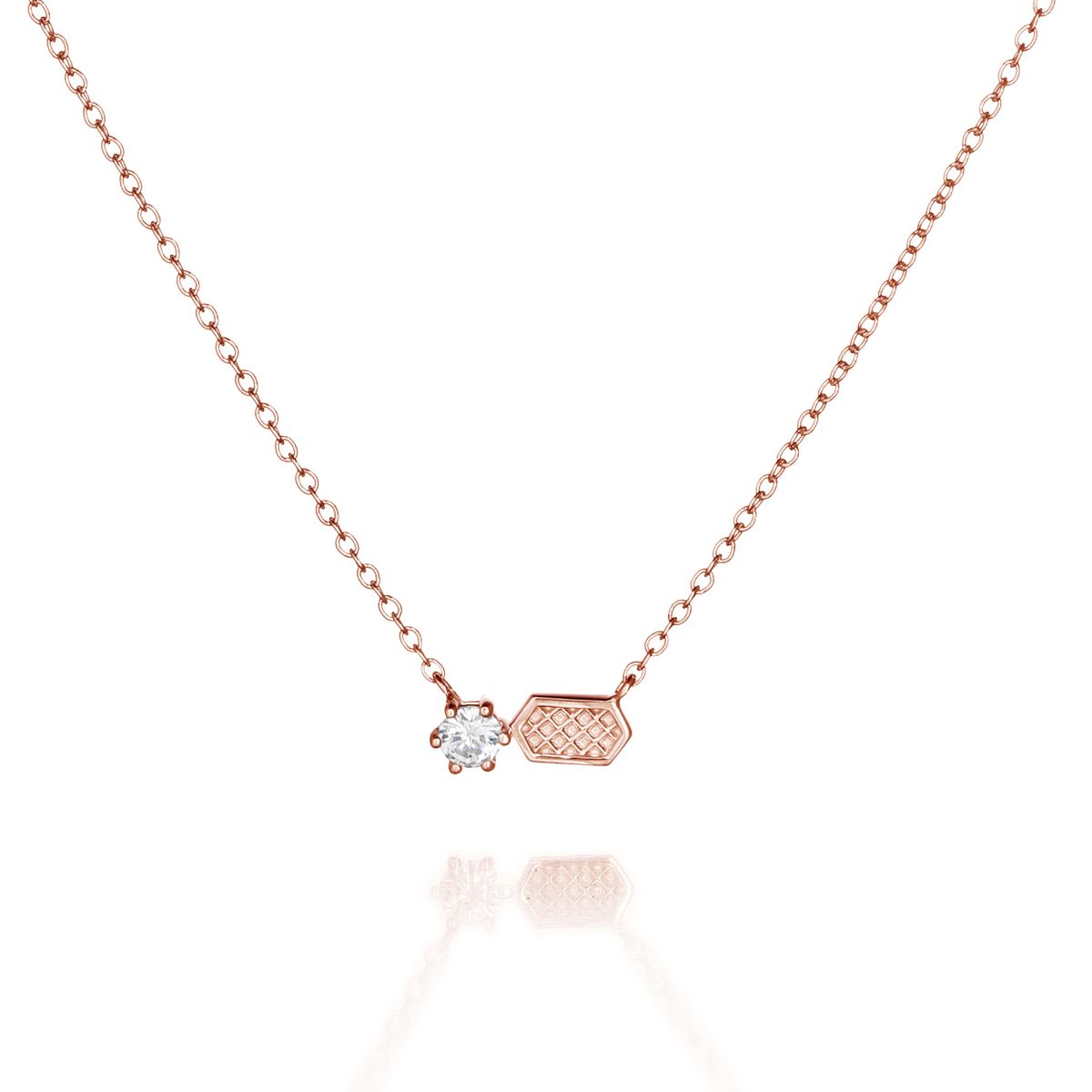 트렌카디즘(TRENCADISM) 데이비드 목걸이 14K 골드 네크리스 DAVID_Necklace_DVN11P1