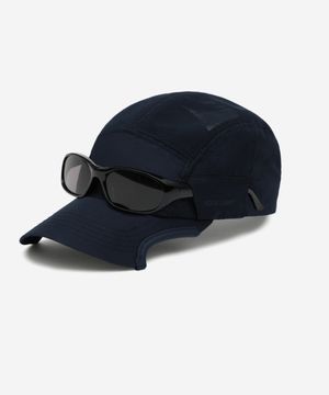 DEV:5 CAP 02 SUNGLASS DOUBLE CUT MESH BALLCAP_NAVY