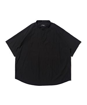 헨리 튜닉 반팔셔츠 (블랙)