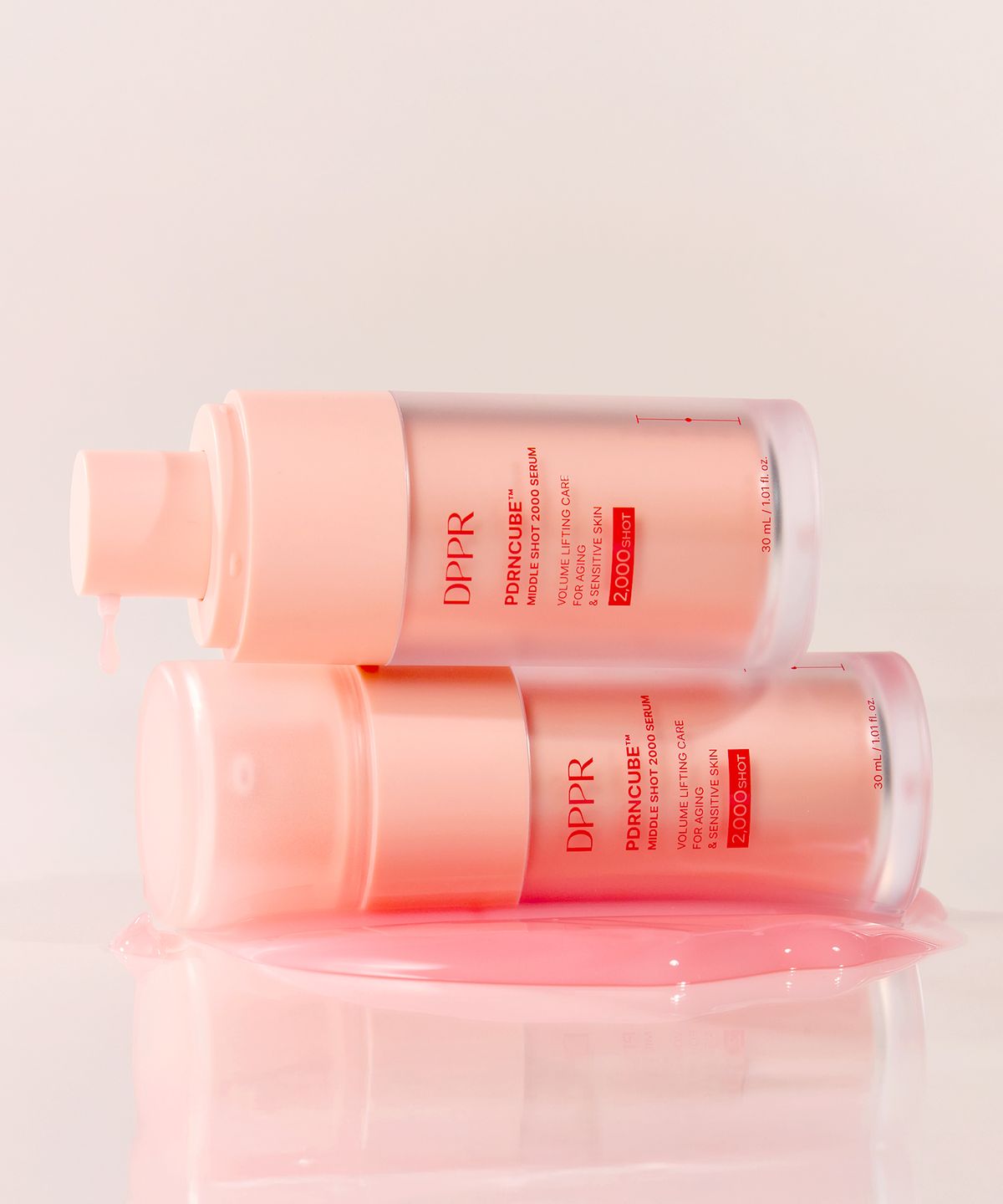 디퍼(DPPR) [탄력충전 SET] 피디알엔큐브 미들샷 2000 세럼 30ml 2EA
