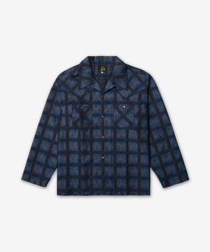 카우보이 원업 셔츠 - 블루 / QV259BLUE